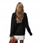 Women Lapel Sweatshirt