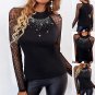 Women Sequin Solid Color Top