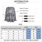Women Snake Skin Print Flare Long Sleeve Top