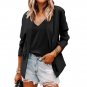 Women Fashion Leopard Print Lapel Slim Cardigan