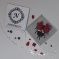 Handmade beaded brooch "Ladybug"