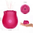 Rose Vibrator Vagina Sucking Vibrator Oral Licking Clitoris Stimulation Sex Toys for Women