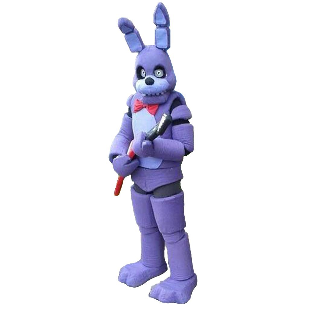 Unisex Mascot Costume Five Nights At Freddy's Toy Purple Bunny Mascot