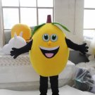Unisex Mascot Costume Hot Sale Fruit Yellow Lemon Plush Costume for Christmas