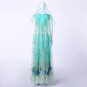 Women's Dress Aladdin Princess Jasmine Blue Outfit Cosplay Costume For Party