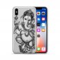 iPhone Case Sketch Ganesh - Clear TPU Case Cover