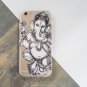 iPhone Case Sketch Ganesh - Clear TPU Case Cover