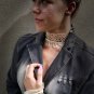 Beige Tatting Cuff , Bridal Accessories , Bridesmaid Jewelry , Arm Bracelets , Hippie Bride Gifts