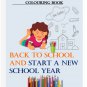 Coloring Book For Kids - School Objects : Back To School & Start A New School Year
