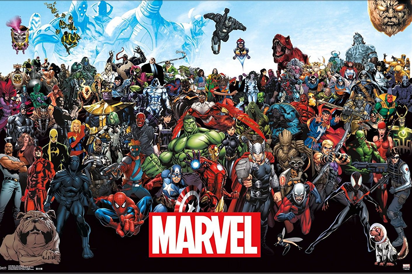 Marvel Vs Dc D Poster 13x19 inches