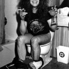 Ozzy Osbourne Sitting in the Toilet Bowl Poster 13x19 inches