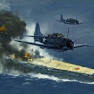 Battle of Midway Style A Poster 13x19 inches