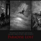 Paradise Lost by John Milton Artistic Poster 13x19 inches