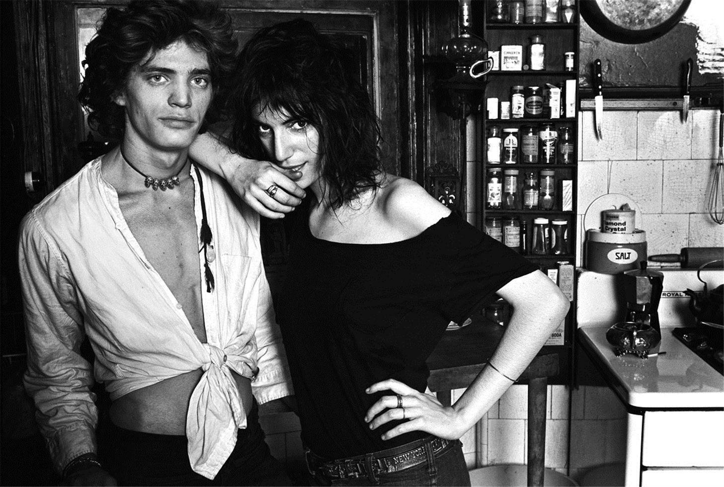 Patti Smith with Robert Mapplethorpe Poster 13x19