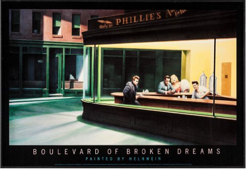 Boulevard of Broken Dreams Style 13x19 inches B