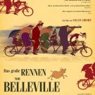 The Triplets of Belleville Movie Poster Style A 13x19 inches