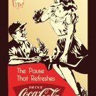 Coca Cola Vintage Pin Up Poster Style E 13x19 inches