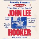 John Lee Hooker at Tipitina's In New Orleans Concert Poster 1979 13x19 inches Poster