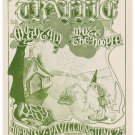 Steve Winwood & Traffic at Houston Concert Poster 1971 13x19 inches