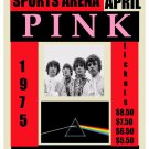 Pink Floyd at Los Angeles Sports Arena Concert Poster 1975 13x19 inches