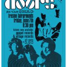 Jim Morrison & Doors at Fresno Fairgrounds Poster 1968 13x19 inches