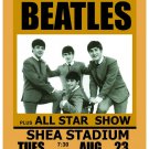 The Beatles at Shea Stadium Concert Poster 1966 13x19 inches