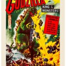 Godzilla, King of the Monsters! 1956 Movie Poster 13x19 inches