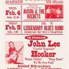 John Lee Hooker at Tipitina's In New Orleans Concert Poster 13x19 inches