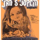 Blues & Rock: Janis Joplin & James Cotton at Witchita Concert Poster 1969
