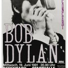 Bob Dylan at Germany Concert Poster 1991 13x19 inches
