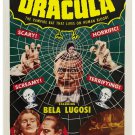 Dracula * Bela Lugosi Movie Poster Re-Release 1951 13x19 inches