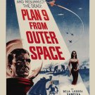 Plan 9 From Outer Space * Bela Lugosi Last Movie Poster 1959 13x19 inches
