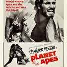 The Planet of the Apes Advance Movie Poster 1968 13x19 inches