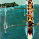 Hawaiian Surf Poster 13x19 inches
