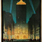 1930 New York Central Building Art PicturePoster 13x19 inches