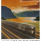 1947 Highlands of the Huson Poster by Leslie Ragan 13x19 inches