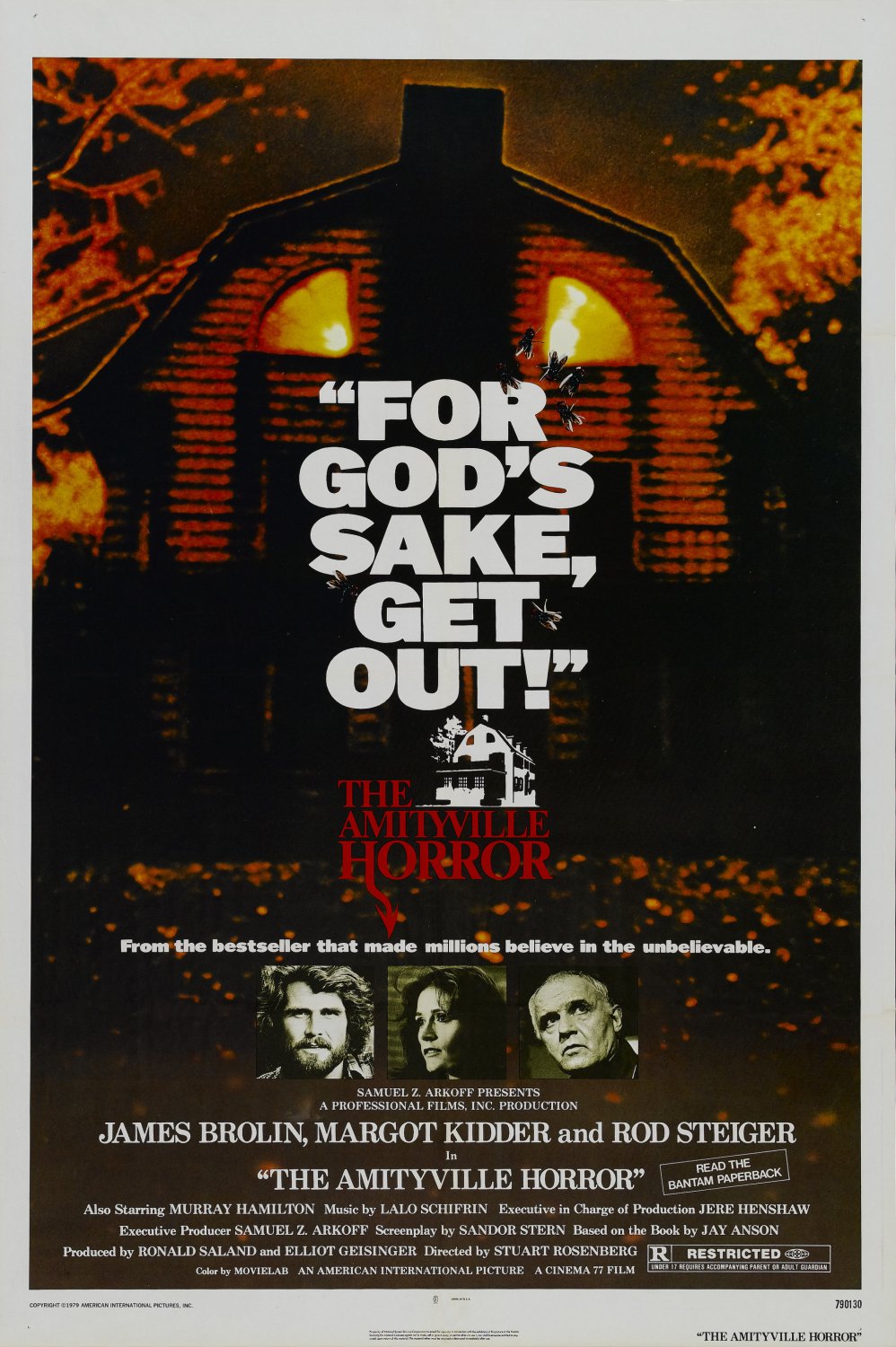 the Amityville Movie Poster 13x19 inches