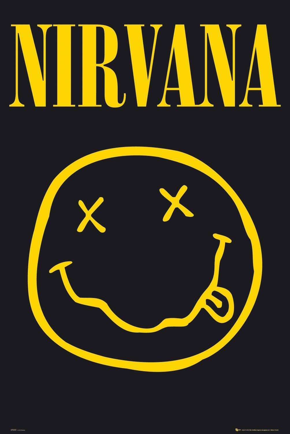 Nirvana Band Musical Poster 13x19 inches