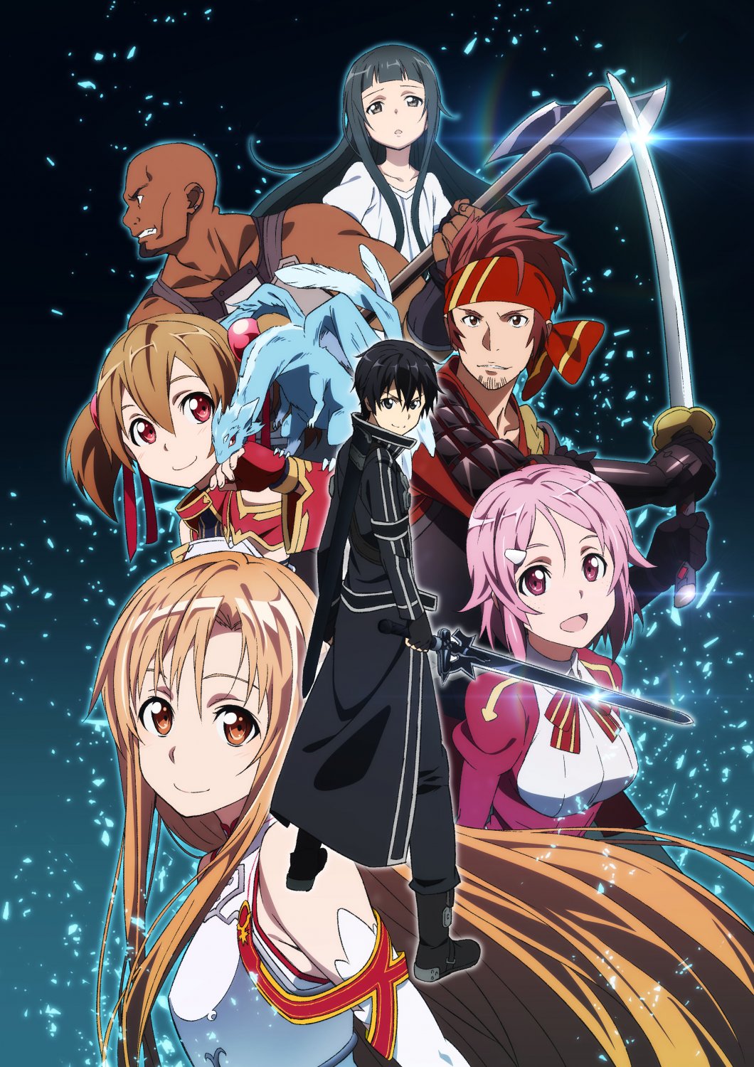 Sword Art Online Style B Poster 13x19 inches