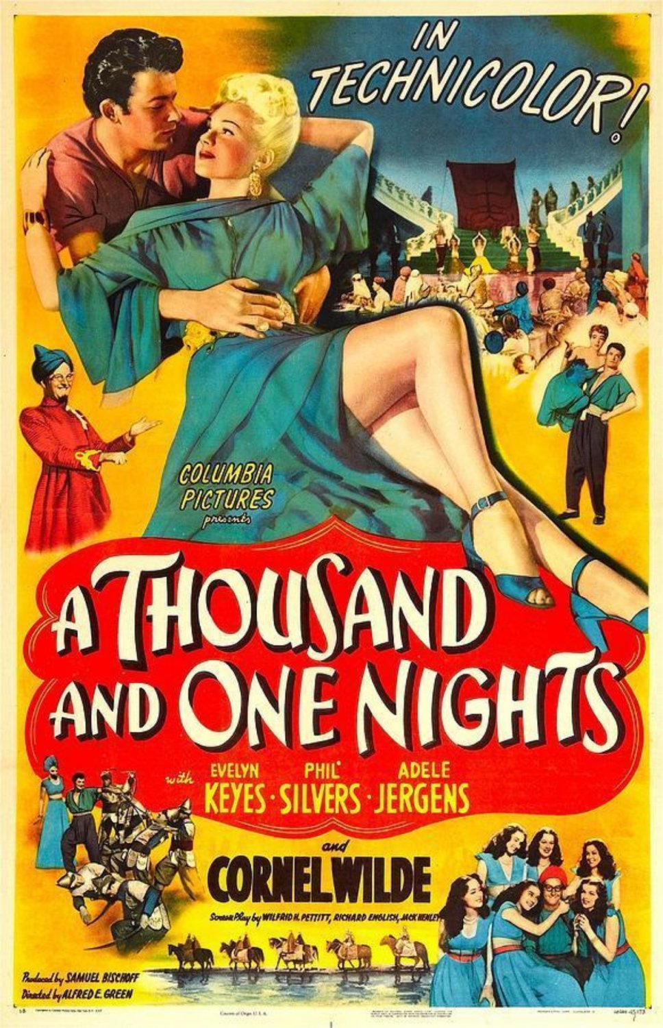A Thousand and One Nights Movie Poster 13x19 inches