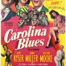Carolina Blues Movie Poster 13x19 inches