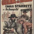 Outlaws of the Rockies Style B Movie Poster 13x19 inches