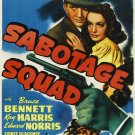 Sabotage Squad Movie Poster 13x19 inches