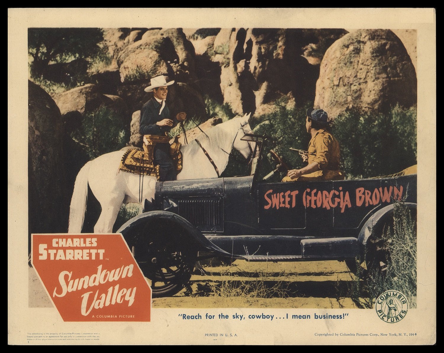 Sundown Valley Style A Movie Poster 13x19 inches