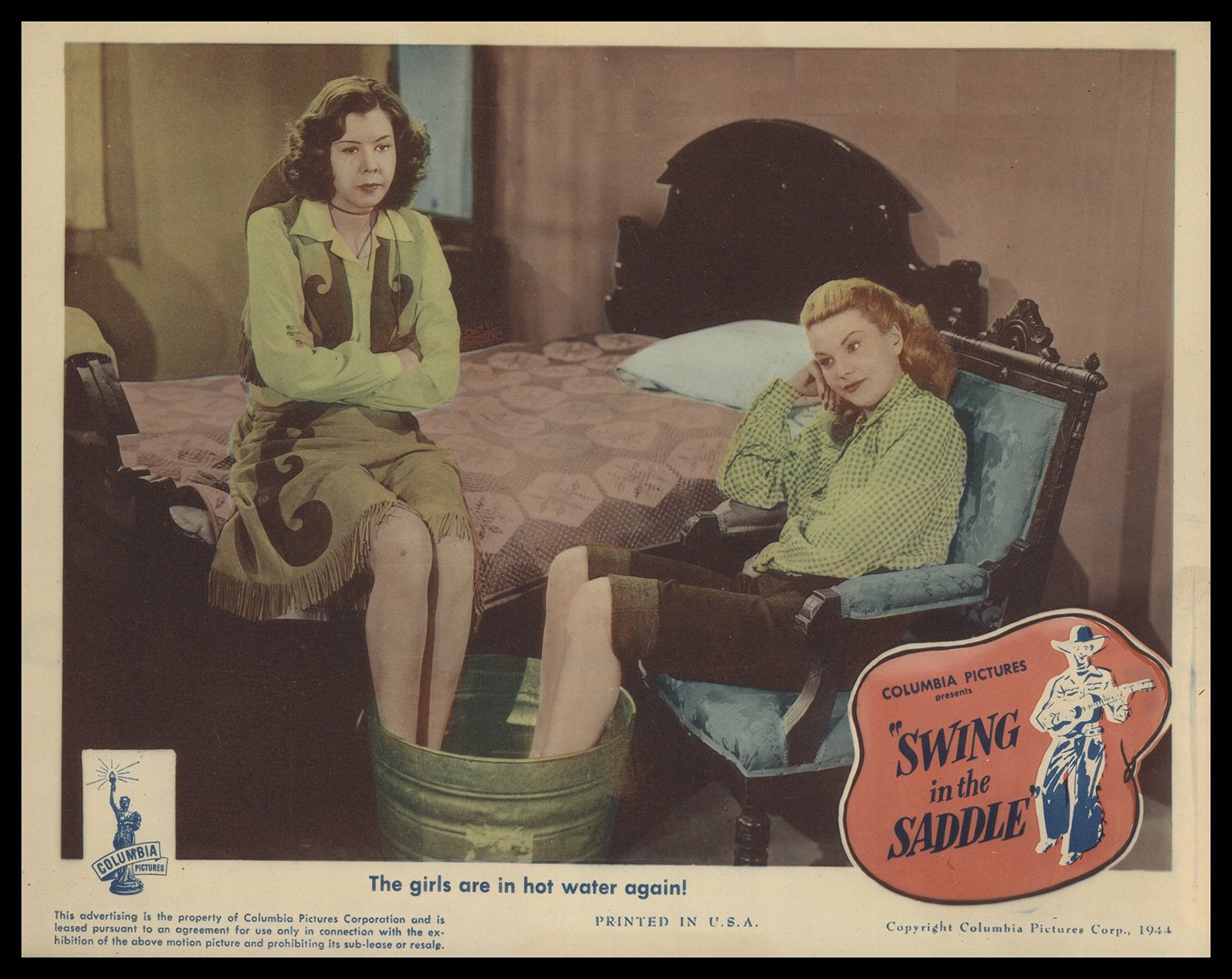 Swing in the Saddle Style A Movie Poster 13x19 inches