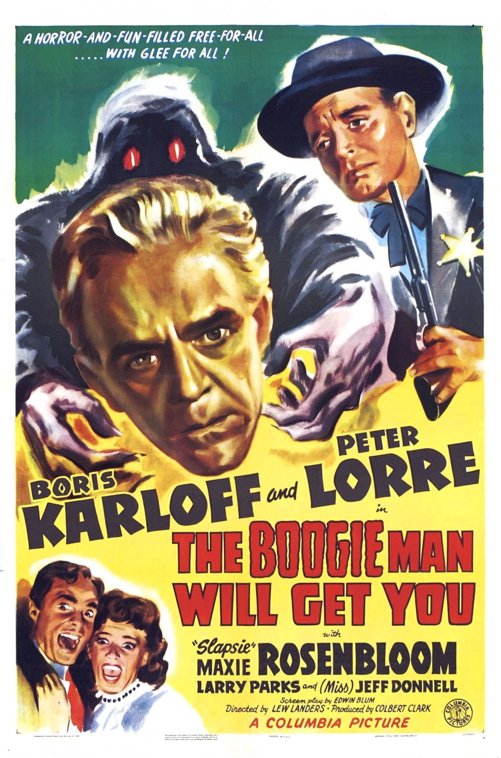 The Boogie Man Will Get You Movie Poster 13x19 inches