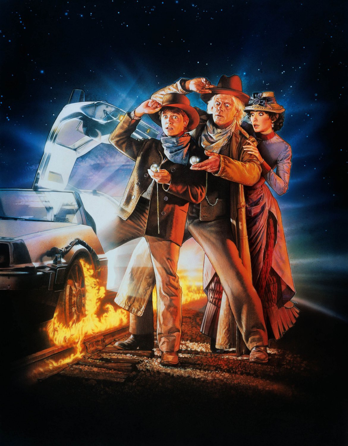 Back to the Future Movie Poster 13x19 inches