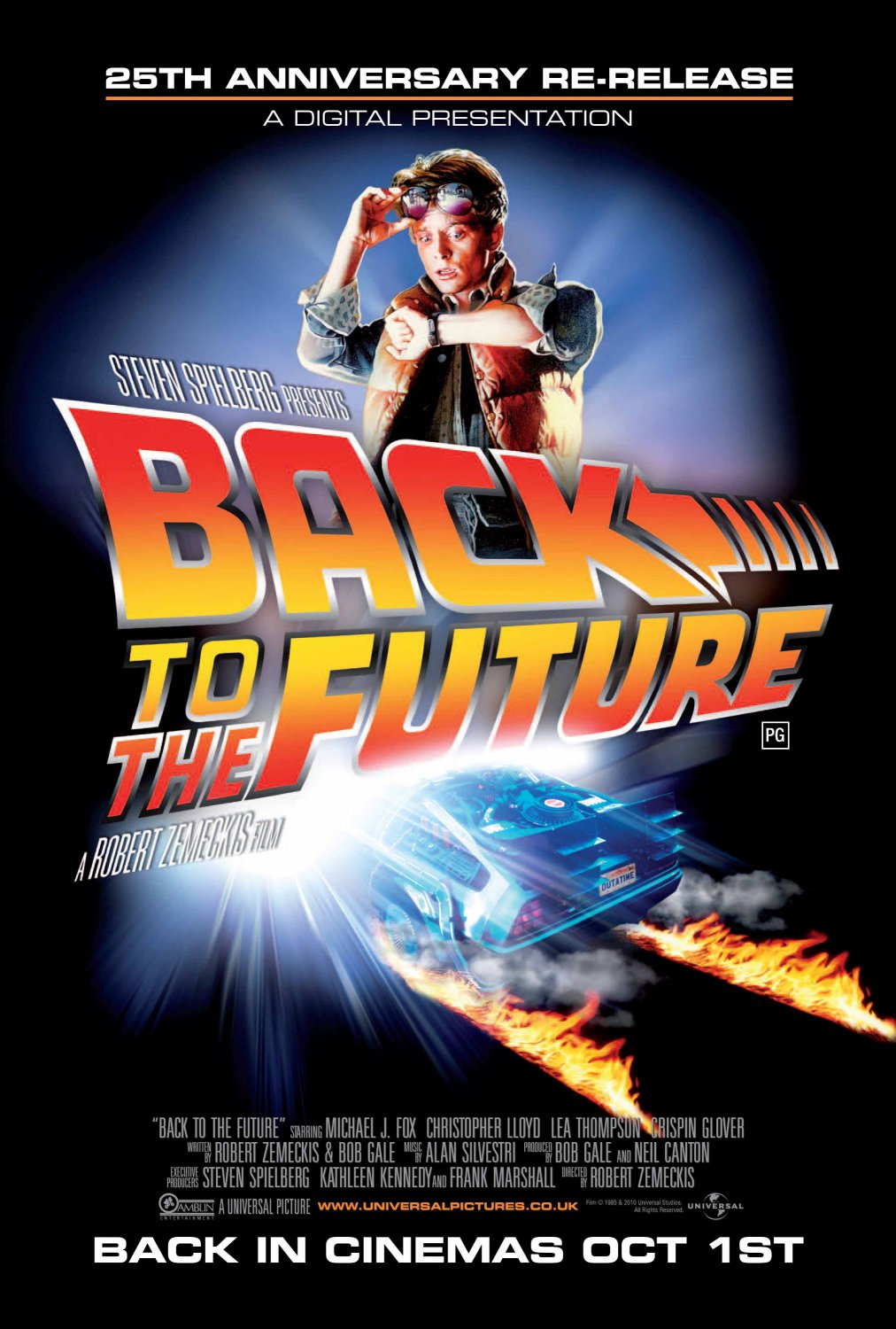 Back to the Future Movie Poster 13x19 inches