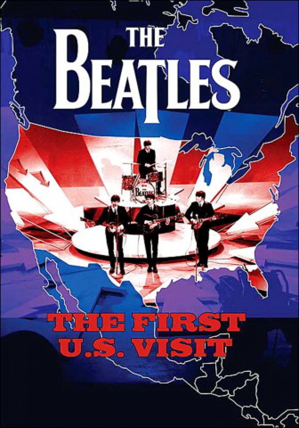 the Beatles First US Visit Movie Poster 13x19 inches