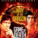 Bruce Lee Double Feature The Way of the Dragon & Game of Death Movie Poster 13x19 inches